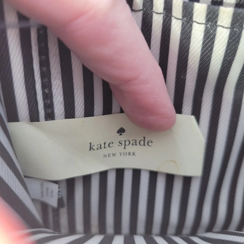 Kate Spade Black Saffiano Leather Wristlet‎ Wallet ~ 2016
